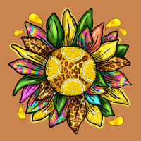 Lemon Sunflower Heavyweight Hoodie | Teevron