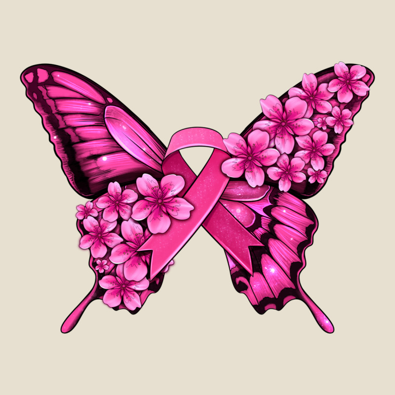 Pink Ribbon Breast Cancer Butterfly Urban Hoodie by Jasminsmagicworld | Teevron