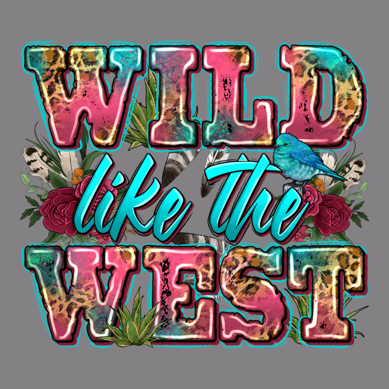 Wild Like The West Heavyweight Hoodie by Zillion Design Studio | Teevron