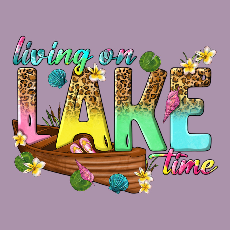 Living On Lake Time Heavyweight Hoodie by texasbilliewilder | Teevron