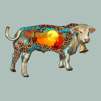 Charolais Bull With Desert And Leopard Heavyweight Hoodie | Teevron