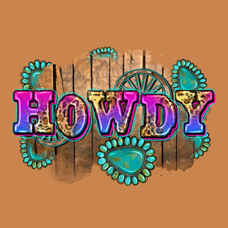 Howdy Heavyweight Hoodie by Zillion Design Studio | Teevron