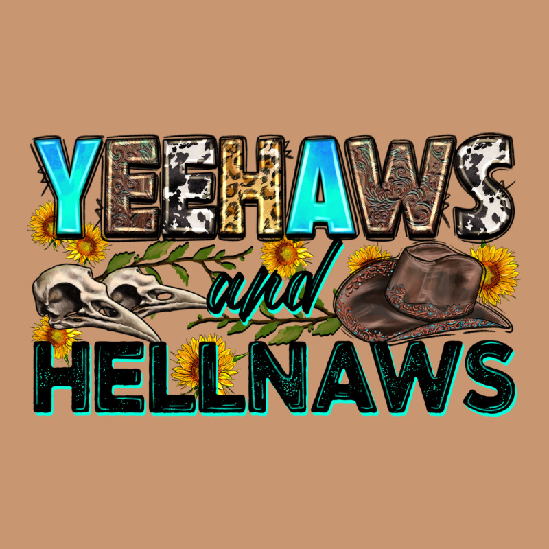 Yeehaws And Hellnaws Heavyweight Hoodie by Zillion Design Studio | Teevron