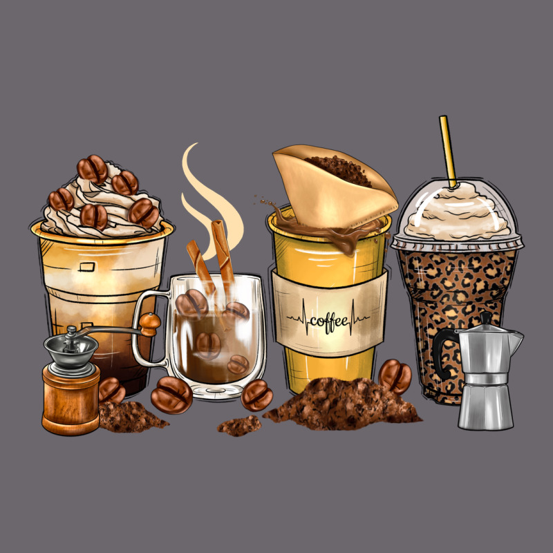 Coffee Cups Premium Sweatshirt by Zillion Design Studio | Teevron
