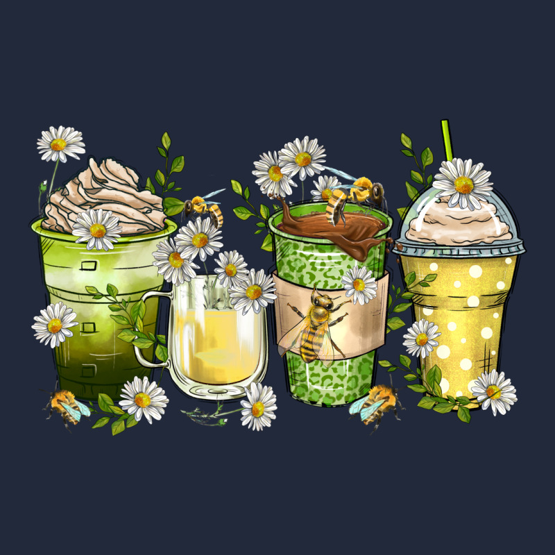 Daisy Coffee Cups Premium Sweatshirt by Zillion Design Studio | Teevron