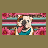 English Bulldog Floral License Plate Premium Hoodie | Teevron