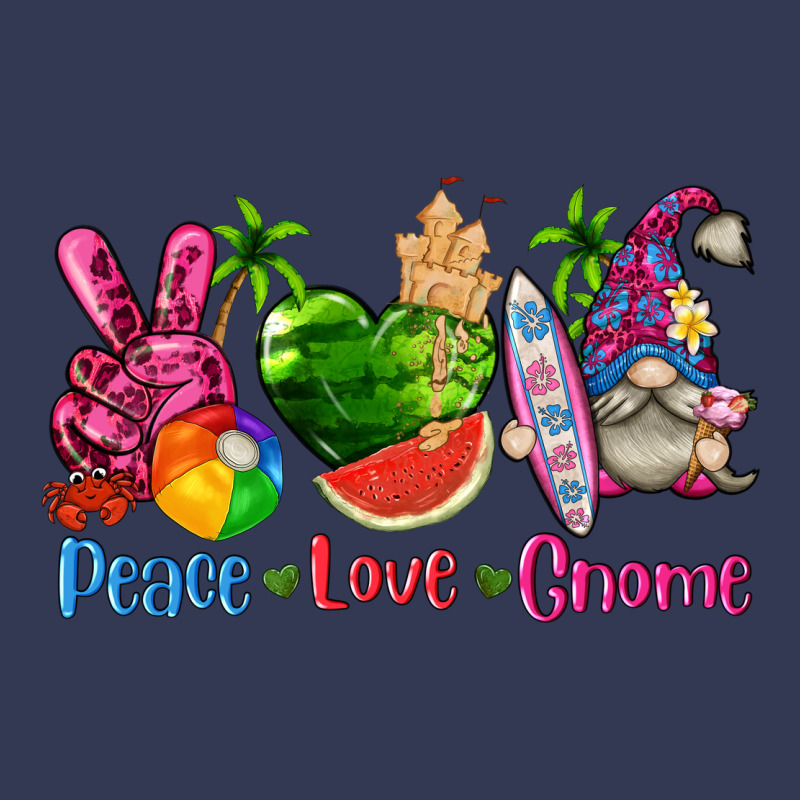 Peace Love Gnome Summer Heavyweight Hoodie by texasbilliewilder | Teevron