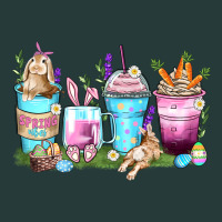 Rabbit Coffee Cups Premium Sweatshirt | Teevron