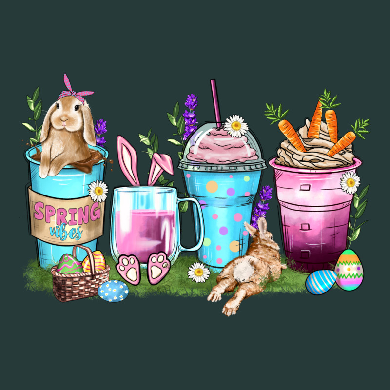 Rabbit Coffee Cups Premium Sweatshirt by Zillion Design Studio | Teevron