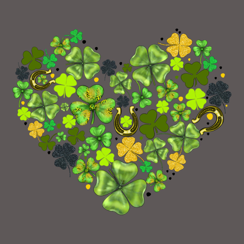 Heart Shaped Clover Premium Hoodie by AdoDesignShop | Teevron