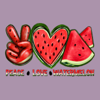 Peace Love Watermelon Heavyweight Hoodie | Teevron