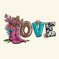 Valentines Day Love And Boots Premium Hoodie | Teevron