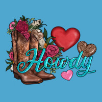 Valentines Day Howdy And Boots Premium Hoodie | Teevron
