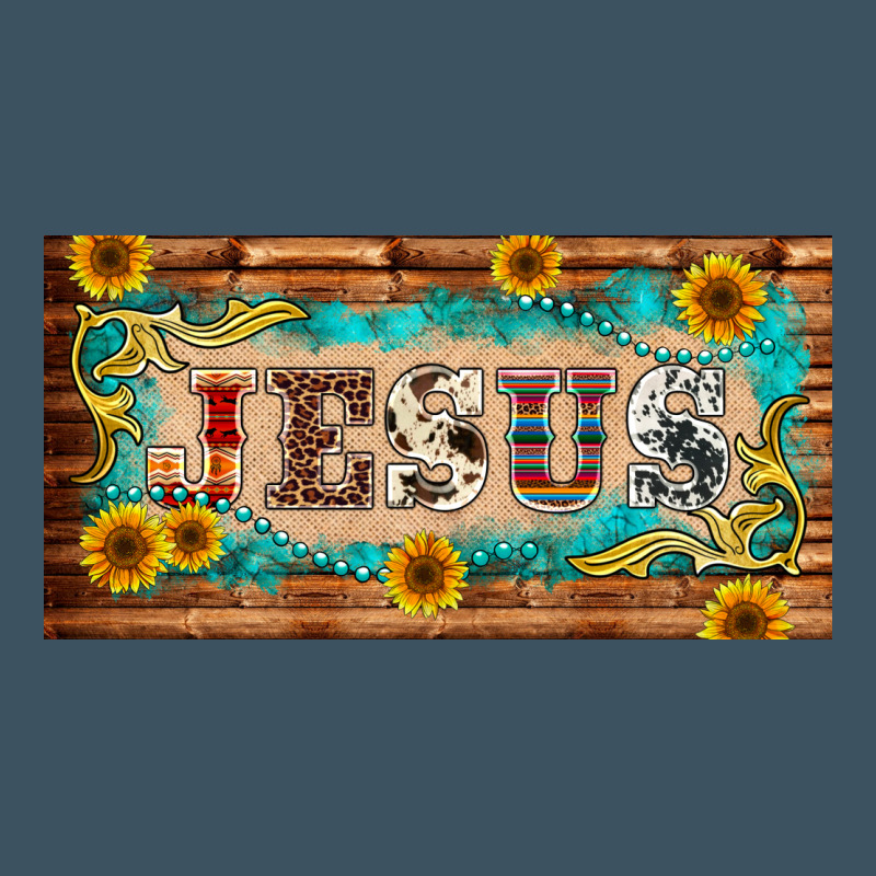 Jesus Western Patterns License Plate Template Urban Hoodie by BarkalooDesign | Teevron