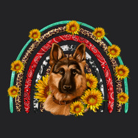 German Shepherd Rainbow Vintage Tee | Teevron