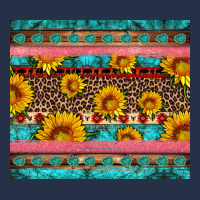 Western Sunflowers Turquoise Premium Hoodie | Teevron