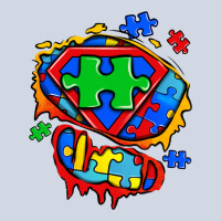 Autism Superhero Ripped Tshirt Premium Sweatshirt | Teevron