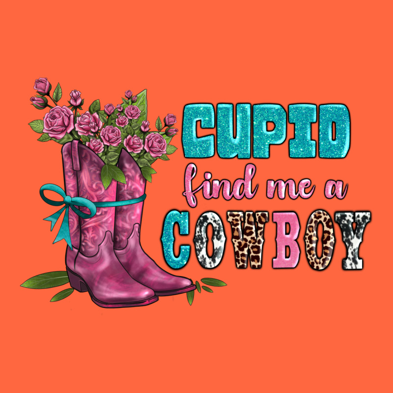 Velantines Day Cupid Find Me A Cowboy Premium Hoodie by AdoDesignShop | Teevron