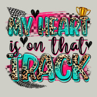 My Heart Is On That Track Heavyweight Hoodie | Teevron