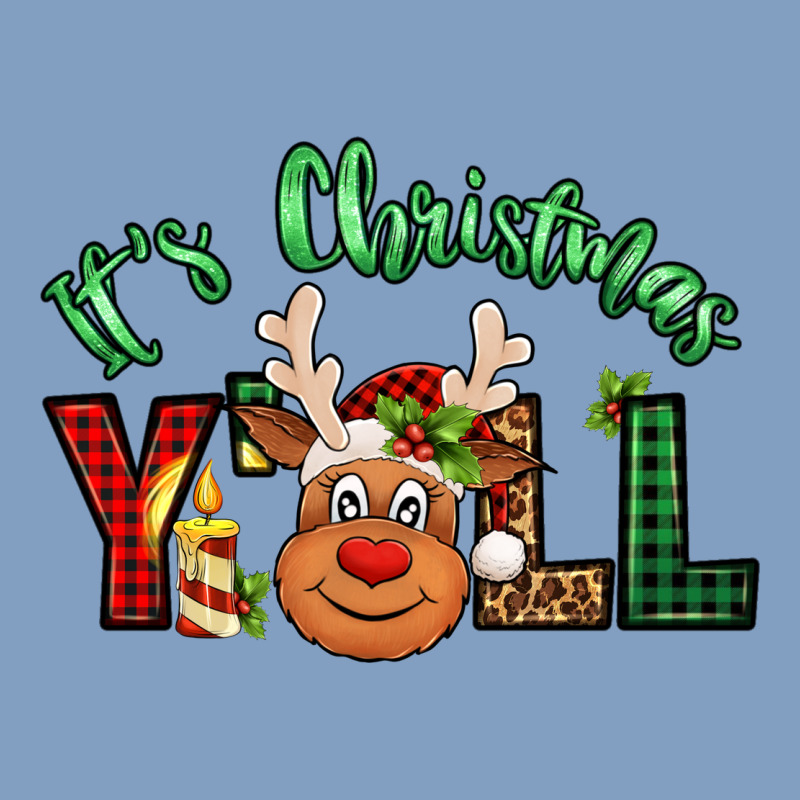 It's Christmas Y'all Reindeer Urban Hoodie by Jasminsmagicworld | Teevron