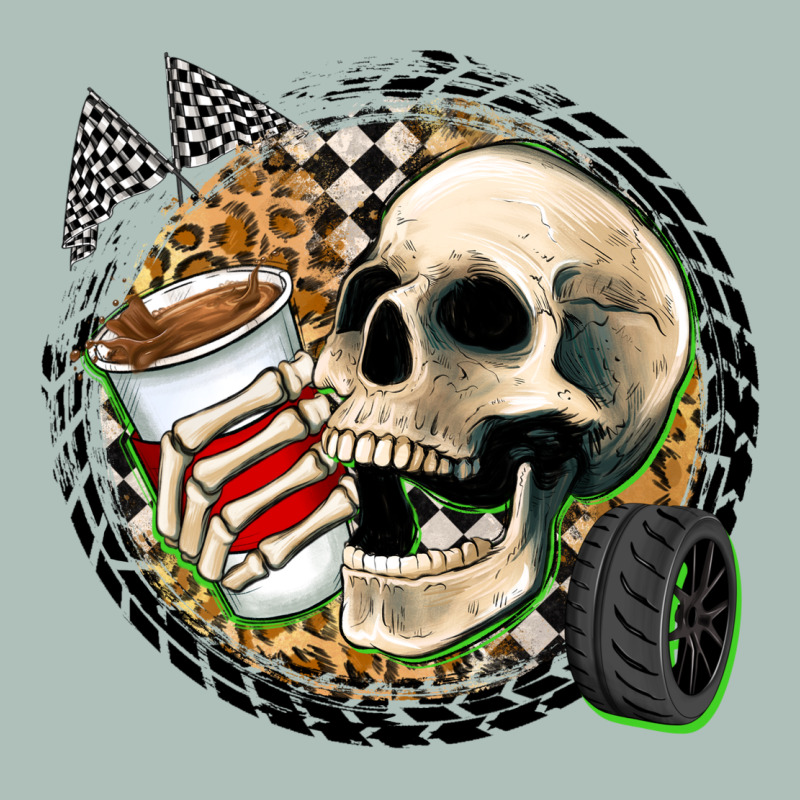 Race Skull Heavyweight Hoodie by Zillion Design Studio | Teevron