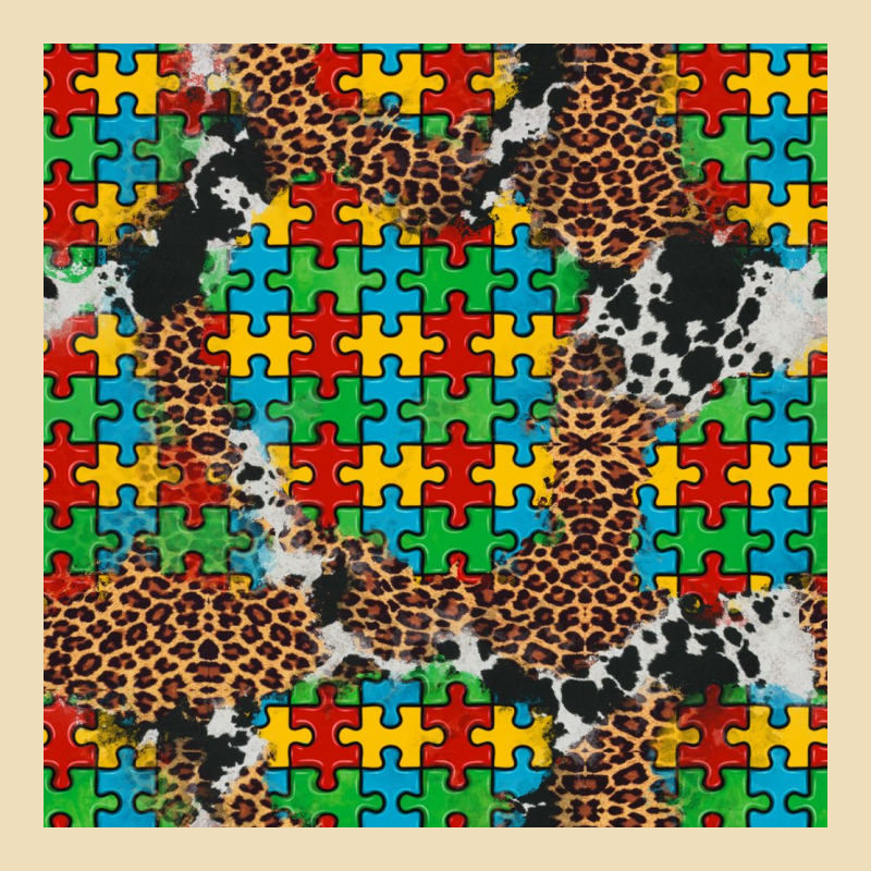 Western Autism Seamless Pattern Premium Hoodie by Artiststas | Teevron