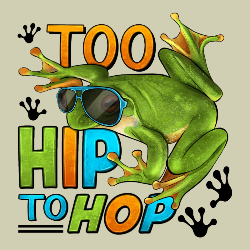 Too Hip To Hop Frog Heavy Core Tee by LillyAllenDesigns | Teevron