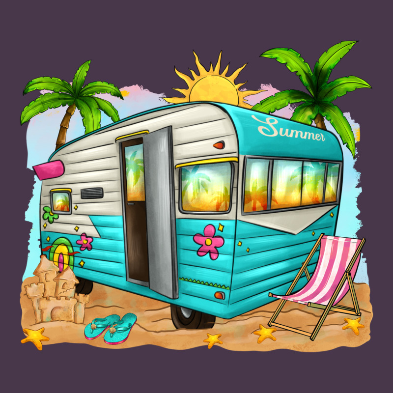 Summer Caravan Heavyweight Hoodie by texasbilliewilder | Teevron