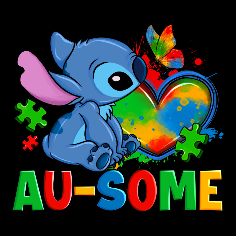 Ausome Stitch Autism Premium Sweatshirt by Zillion Design Studio | Teevron