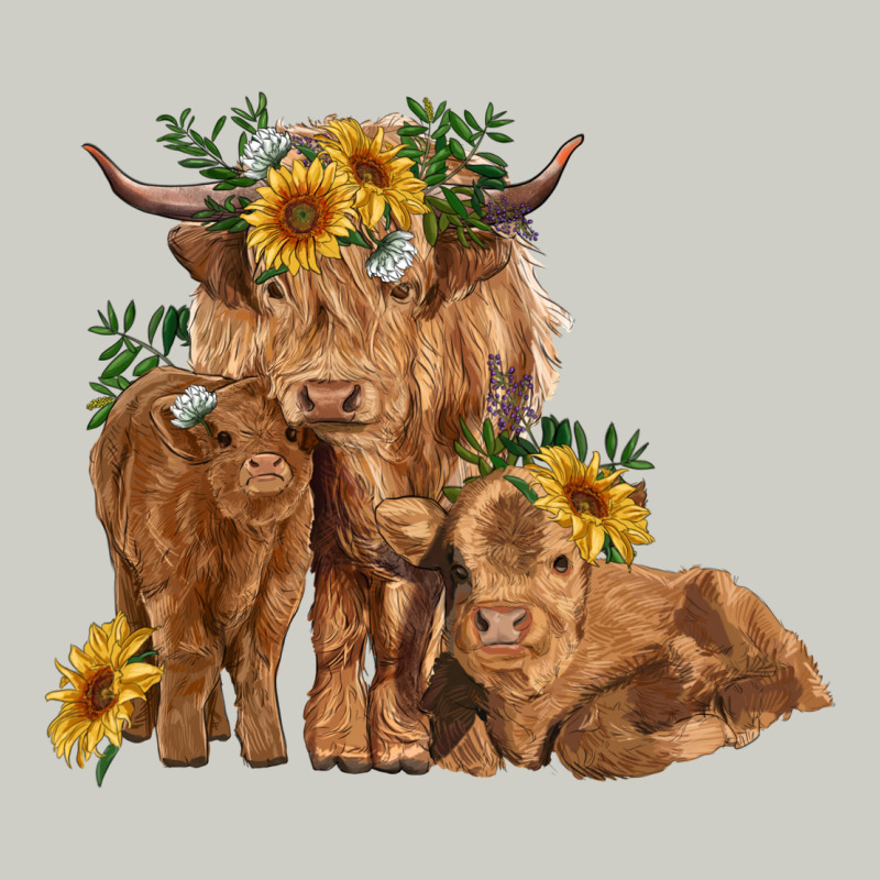 Highland Cow Family Heavyweight Hoodie by RanaPortraitStore | Teevron