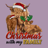 Christmas With My Family Highland Cow Cattle And Calves Heavyweight Hoodie | Teevron