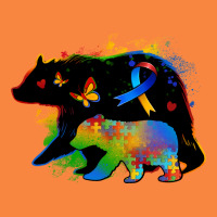 Autism Mama Bear Premium Sweatshirt | Teevron