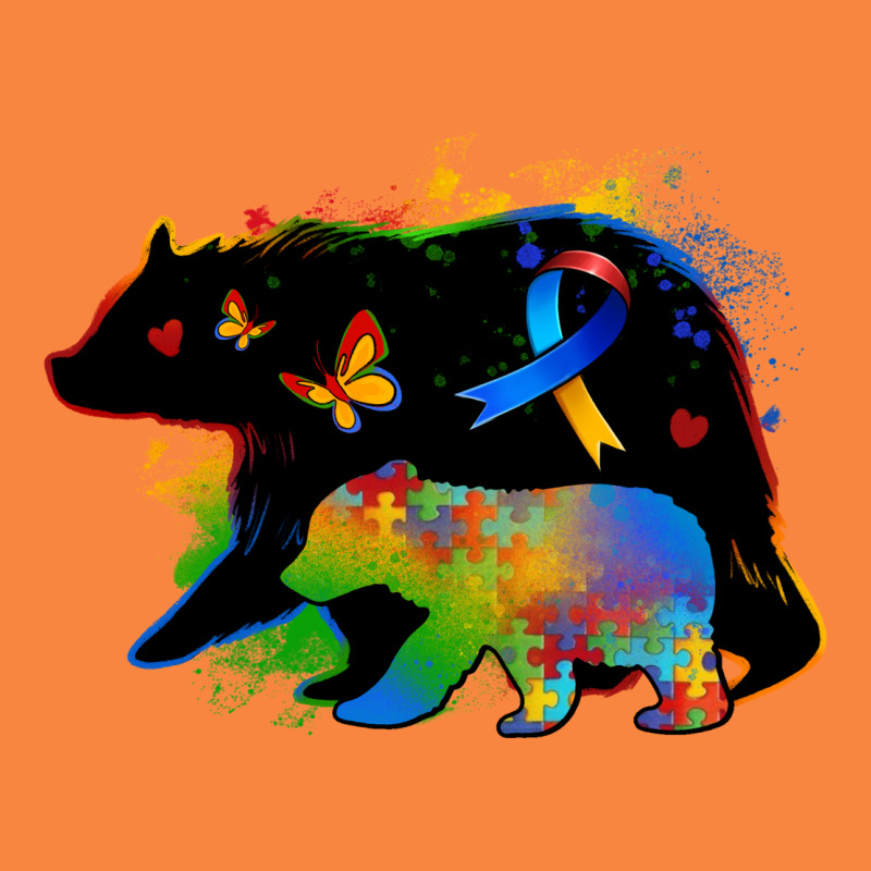 Autism Mama Bear Premium Sweatshirt by Zillion Design Studio | Teevron