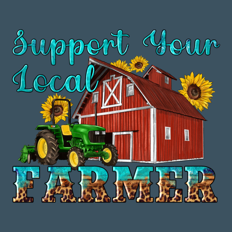 Western Support Your Local Farmer Urban Heavy Tee by Artiststas | Teevron