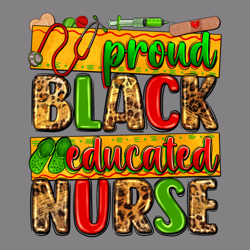 Proud Black Educated Nurse Heavyweight Hoodie by Zillion Design Studio | Teevron