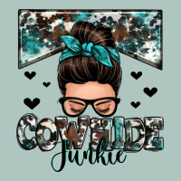 Cowhide Junkie Messy Bun Premium Sweatshirt | Teevron