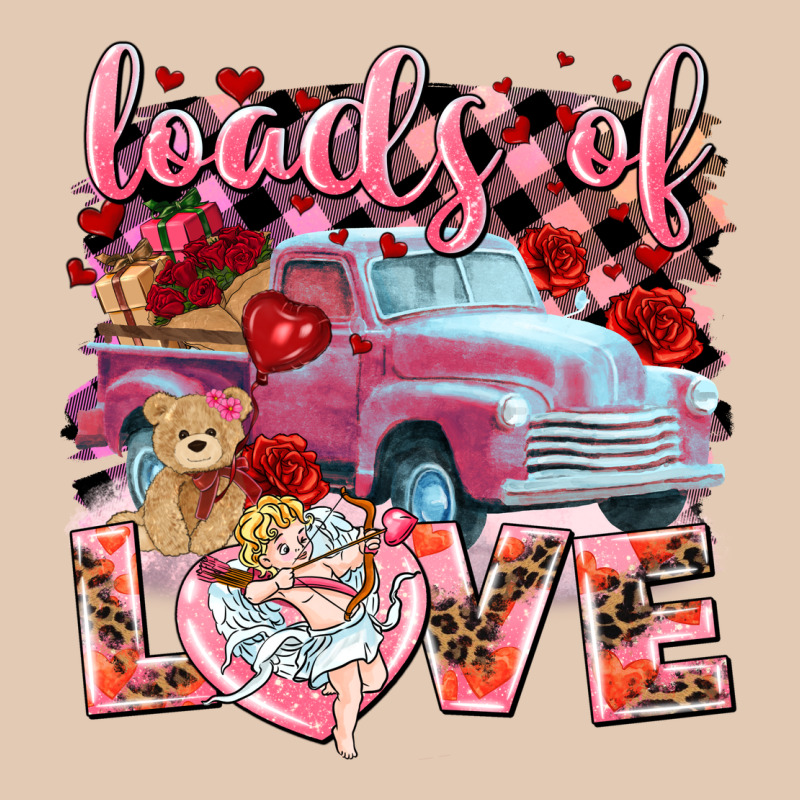 Loads Of Love Valentines Day Truck Urban Hoodie by NancyCooperArtShop | Teevron