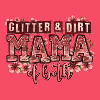 Glitter And Dirt Mama Of Both Girls Premium Sweatshirt | Teevron