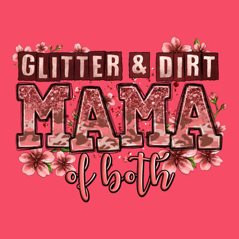 Glitter And Dirt Mama Of Both Girls Premium Sweatshirt by Zillion Design Studio | Teevron