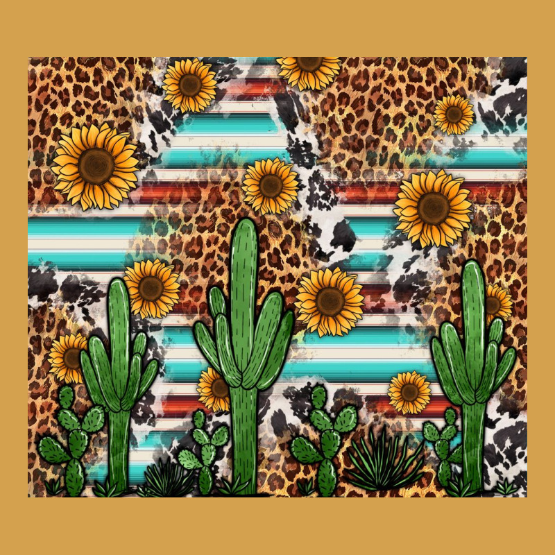 Western Cactus And Sunflowers Urban Hoodie by Jasminsmagicworld | Teevron