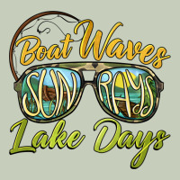 Boat Waves Sun Rays Lake Days Ladies Tee | Teevron
