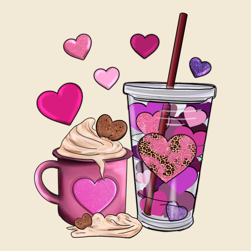 Valentines Day Heart Coffe Premium Hoodie by AdoDesignShop | Teevron