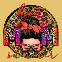 Hot Mom Summer Messy Bun Premium Sweatshirt | Teevron