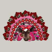 Valentine's Day Baby Cow Rainbow Heavyweight Hoodie | Teevron