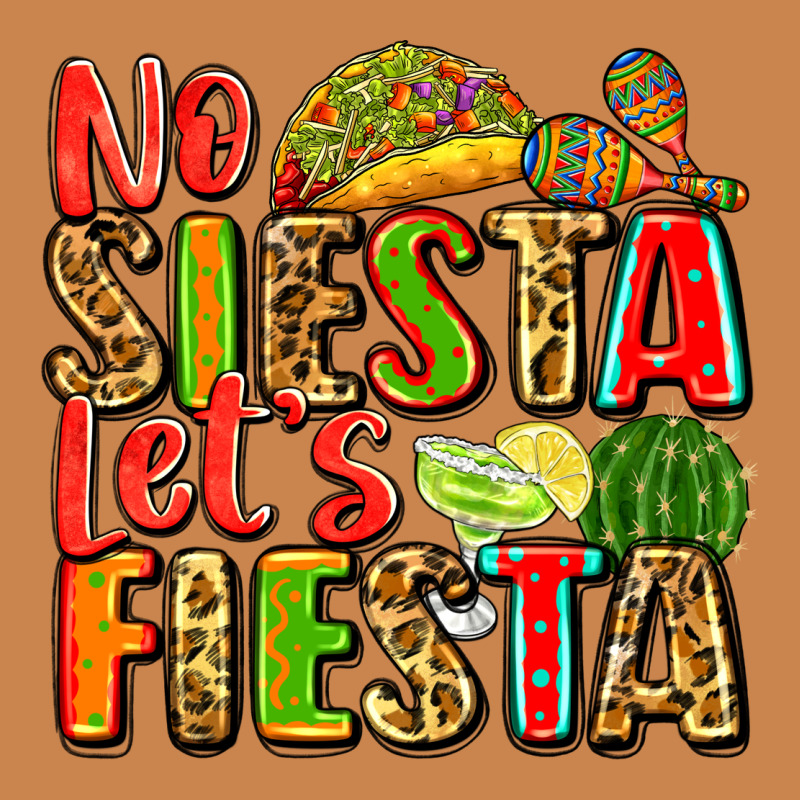No Siesta Let's Fiesta Heavyweight Hoodie by Zillion Design Studio | Teevron