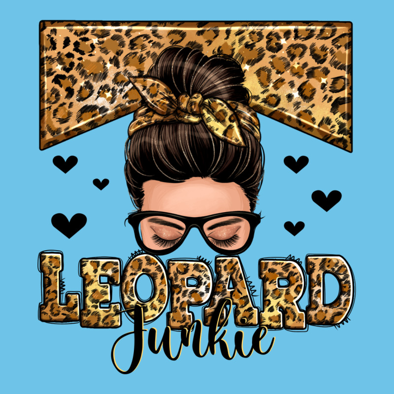 Leopard Junkie Messy Bun Premium Sweatshirt by Zillion Design Studio | Teevron