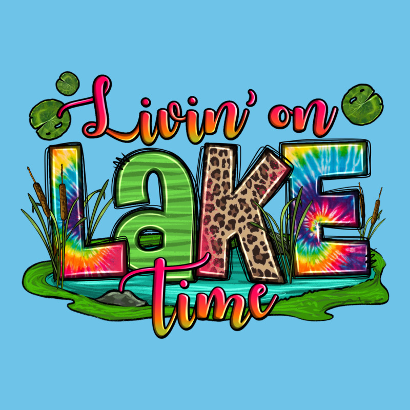 Living On Lake Time Premium Sweatshirt by Zillion Design Studio | Teevron