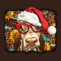 Christmas Cow Heavy Core Tee | Teevron