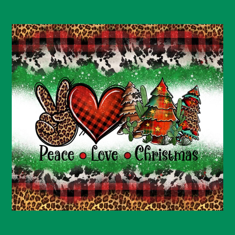 Peace Love Christmas Trees Urban Hoodie by Jasminsmagicworld | Teevron