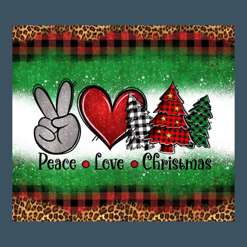 Peace Love Christmas Trees Urban Hoodie by Jasminsmagicworld | Teevron